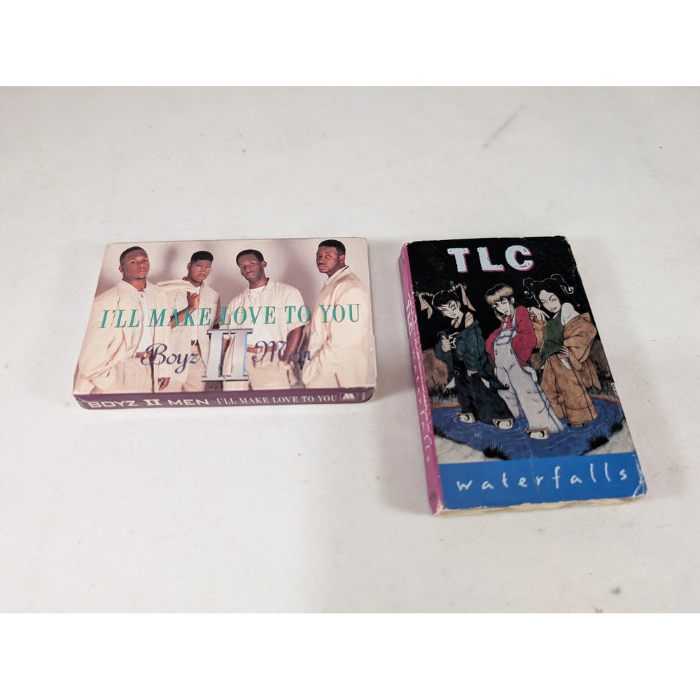 Boyz II‎ Men I'll Make Love To You TLC Waterfalls Cassette Tape Lot 90s R&B